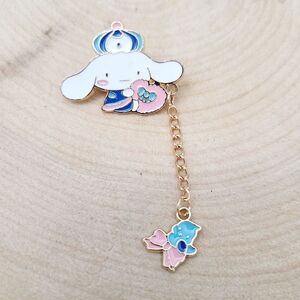 2/$20 Brand New Cinnamoroll Pink Heart Pin Brooch